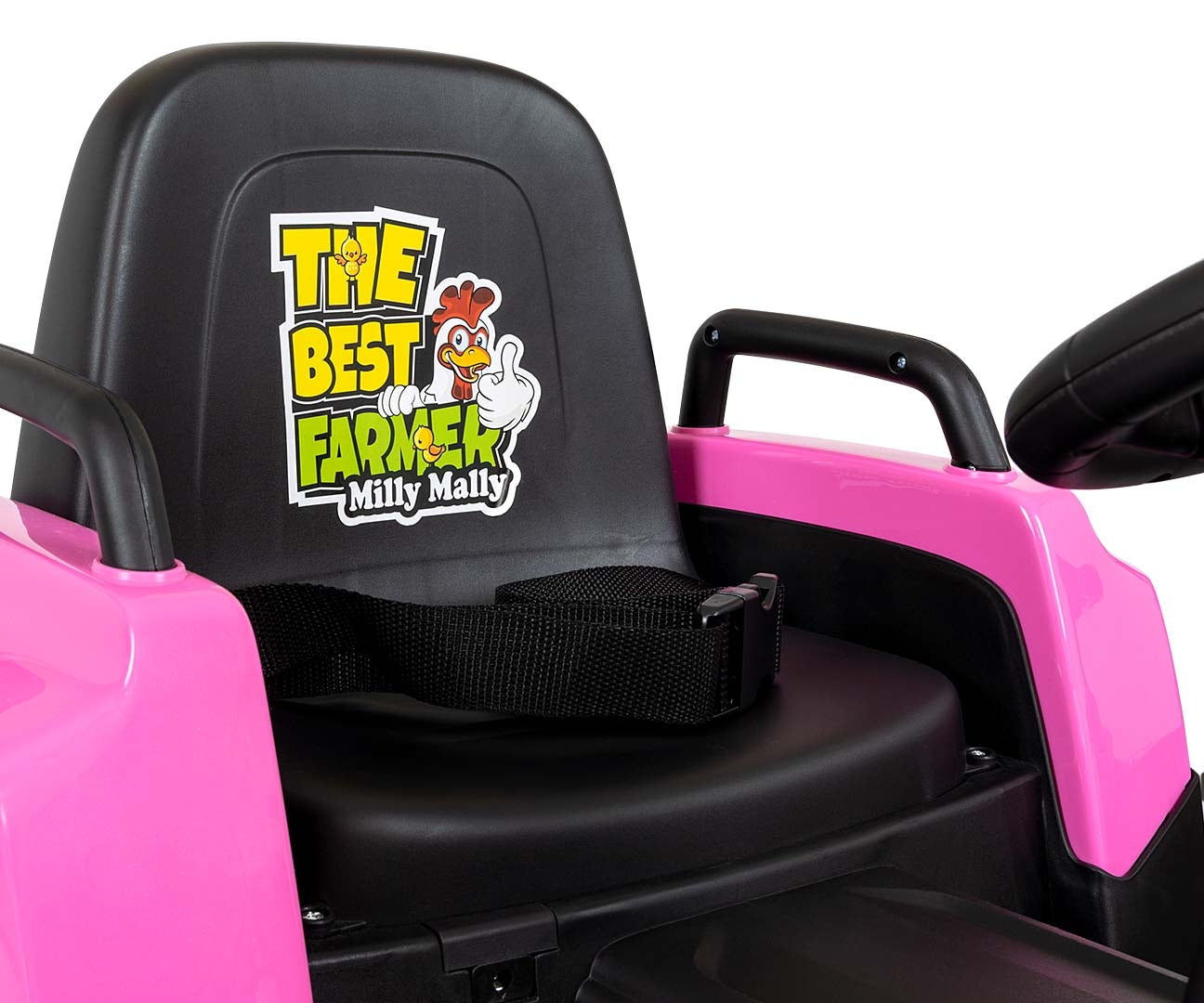 Rolly lasten sähkötraktori pinkki - Sähköautot - Lasten ajoneuvot