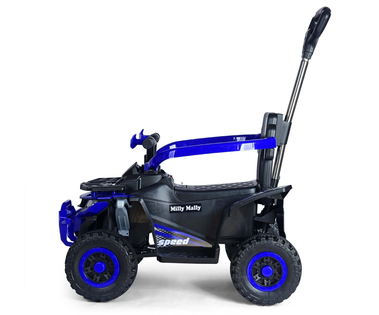 Star sähkömönkijä ja työntöauto lapsille, sininen - Sähköautot - Lasten ajoneuvot