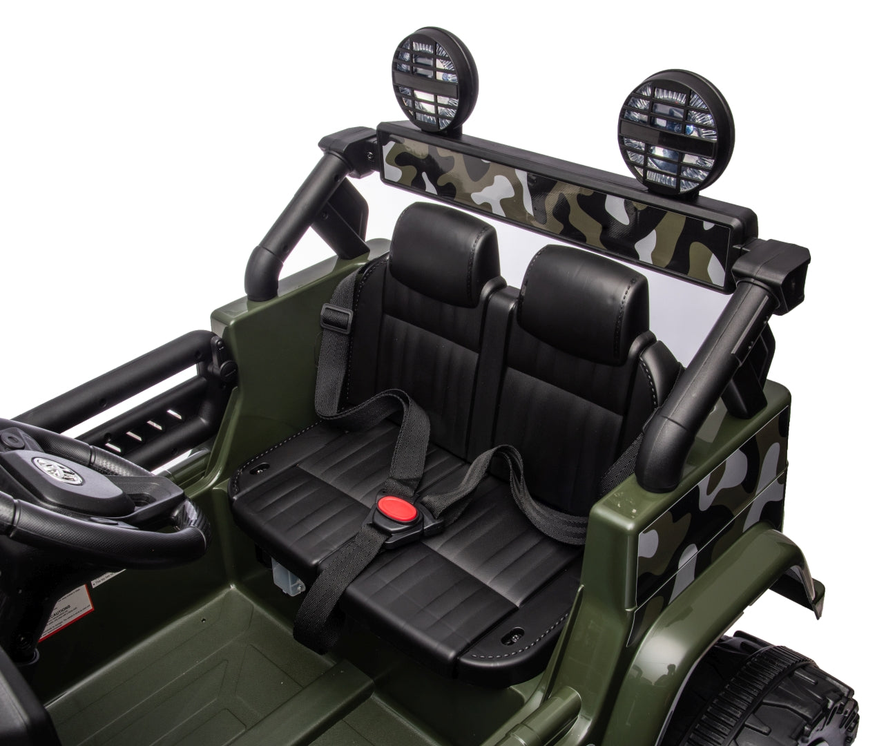 Toyota FJ Cruiser lasten sähköauto army vihreä 3–6 vuotta - Sähköautot - Lasten ajoneuvot