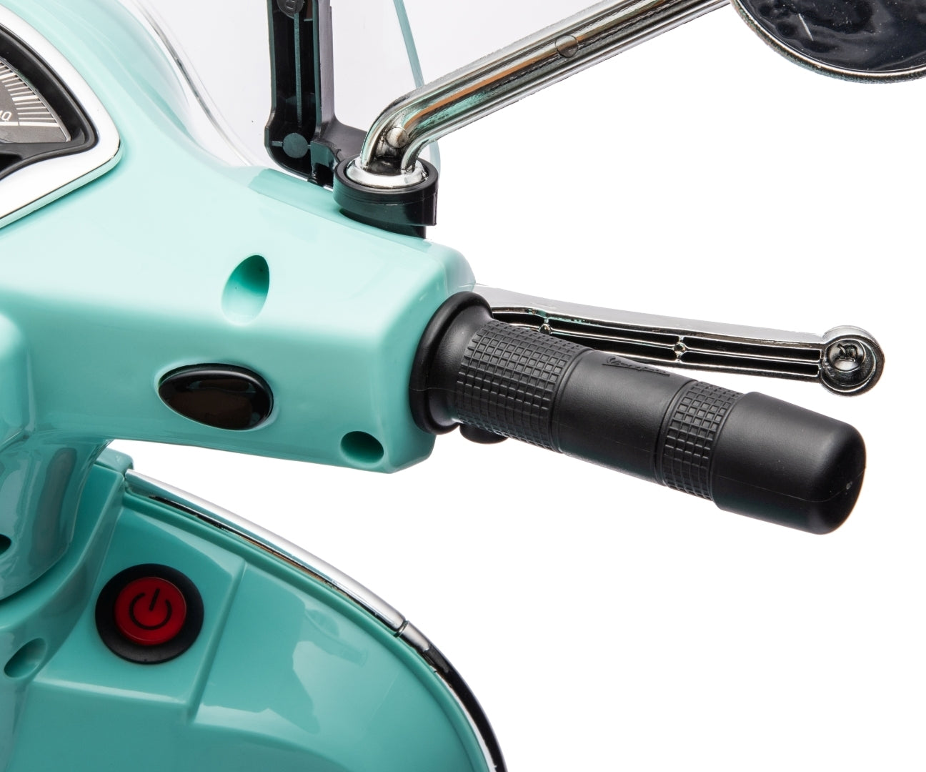 Vespa GTS Super lasten sähköskootteri minttu 3+ - Sähköautot - Lasten ajoneuvot