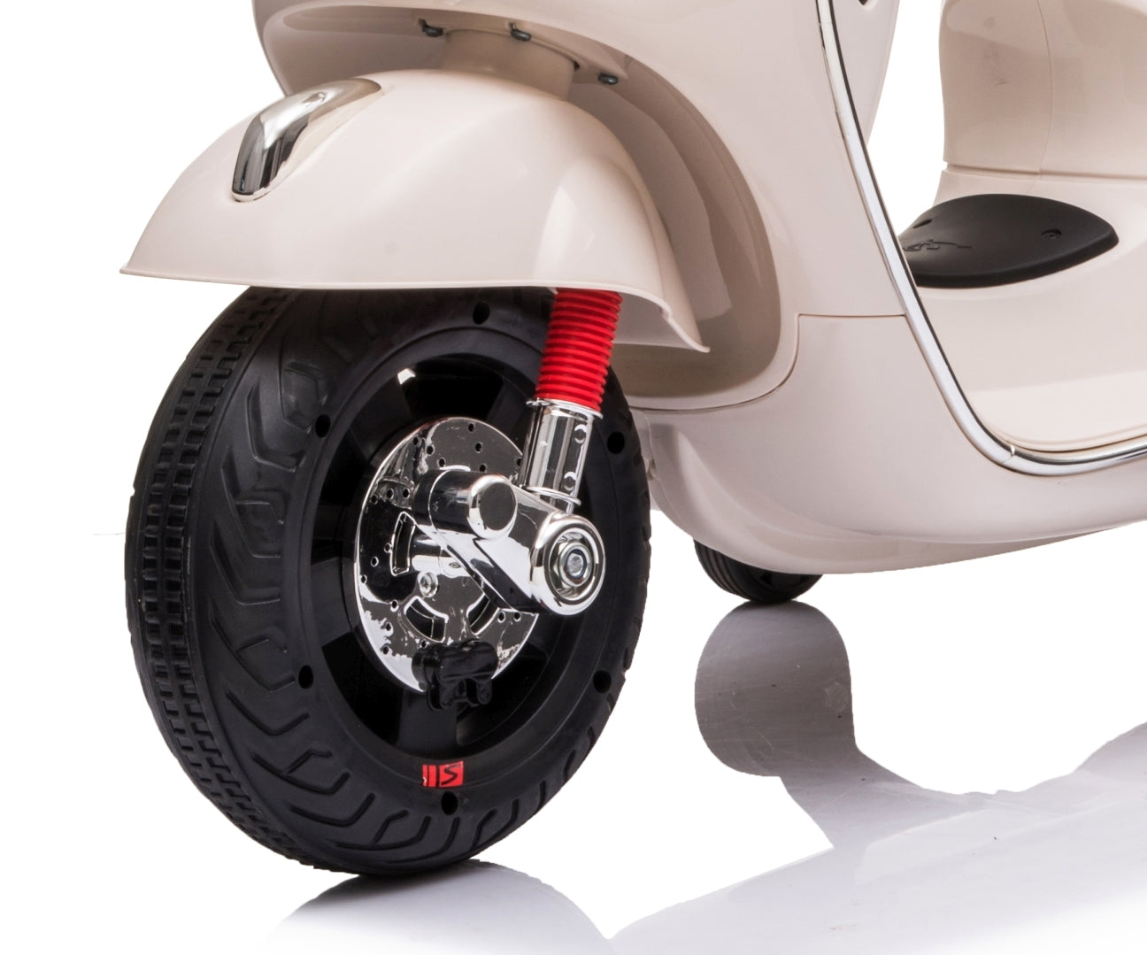 Vespa GTS Super lasten sähköskootteri valkoinen 3+ - Sähköautot - Lasten ajoneuvot