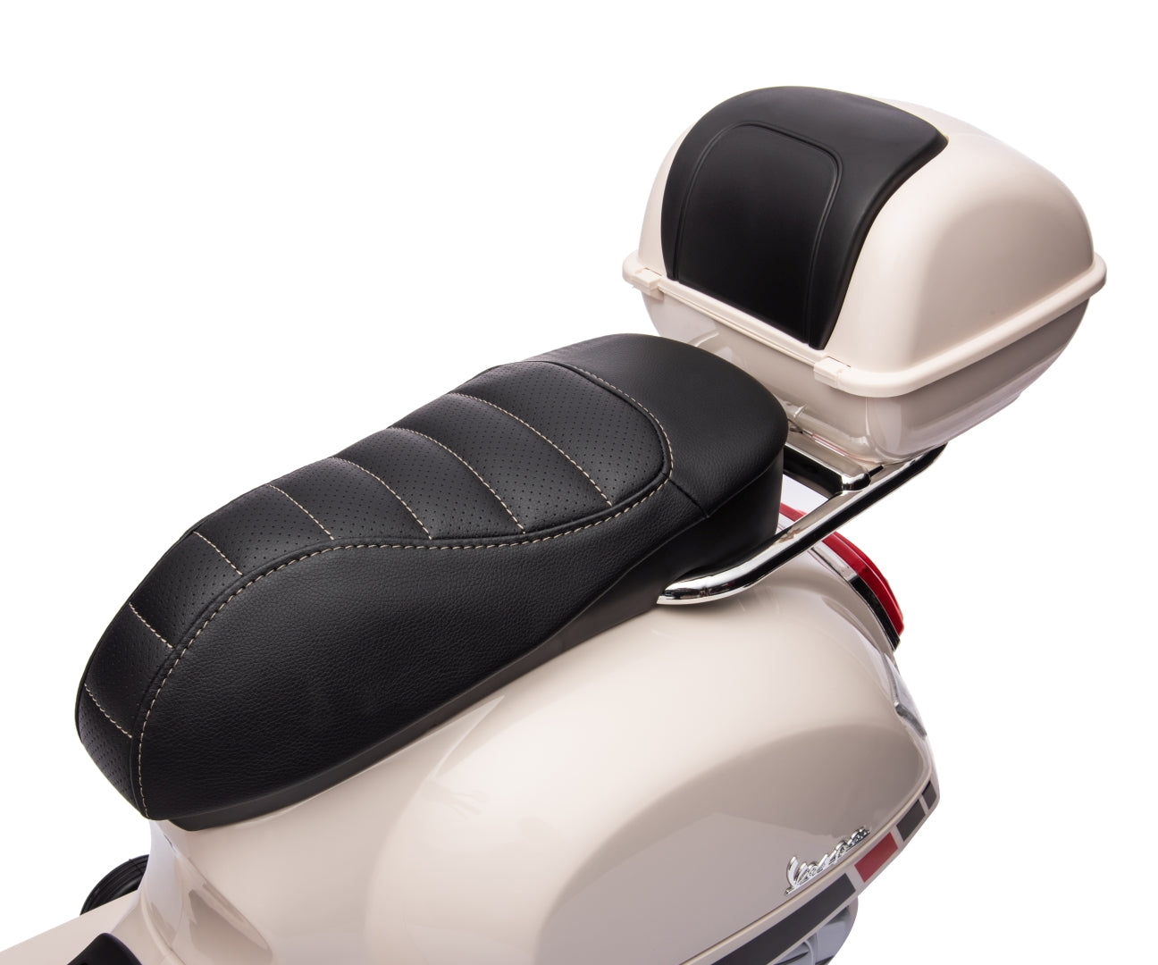 Vespa GTS Super lasten sähköskootteri valkoinen 3+ - Sähköautot - Lasten ajoneuvot