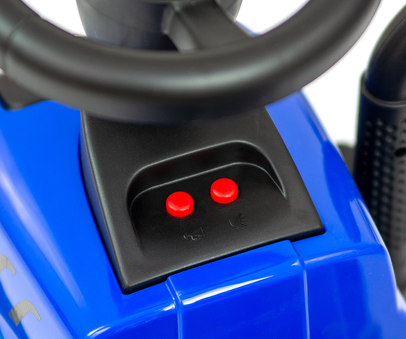 New Holland T7 -traktoripotkuauto peräkärryllä, sininen, 12–36 kk - Ride-ons - Lasten ajoneuvot