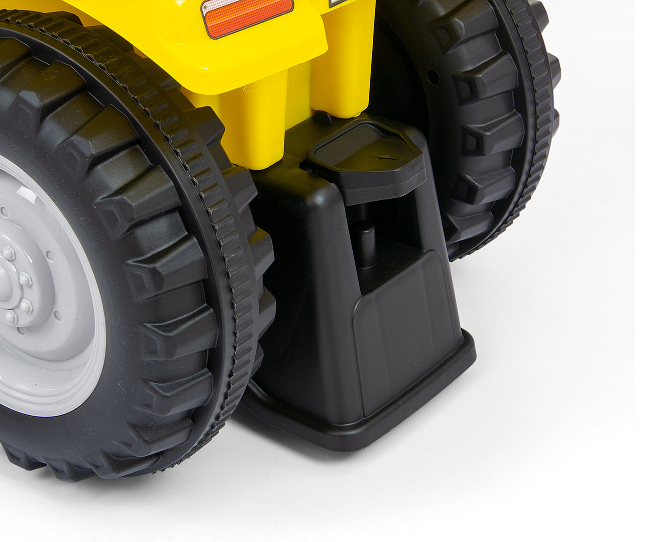 New Holland T7 -traktoripotkuauto peräkärryllä, keltainen, 12–36 kk - Ride-ons - Lasten ajoneuvot
