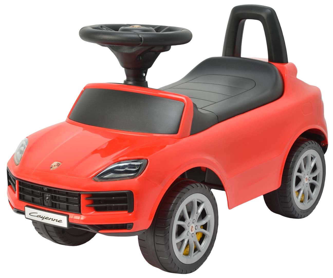 Potkuauto Porsche Cayenne S punainen 12–36 kk - Ride-ons - Lasten ajoneuvot