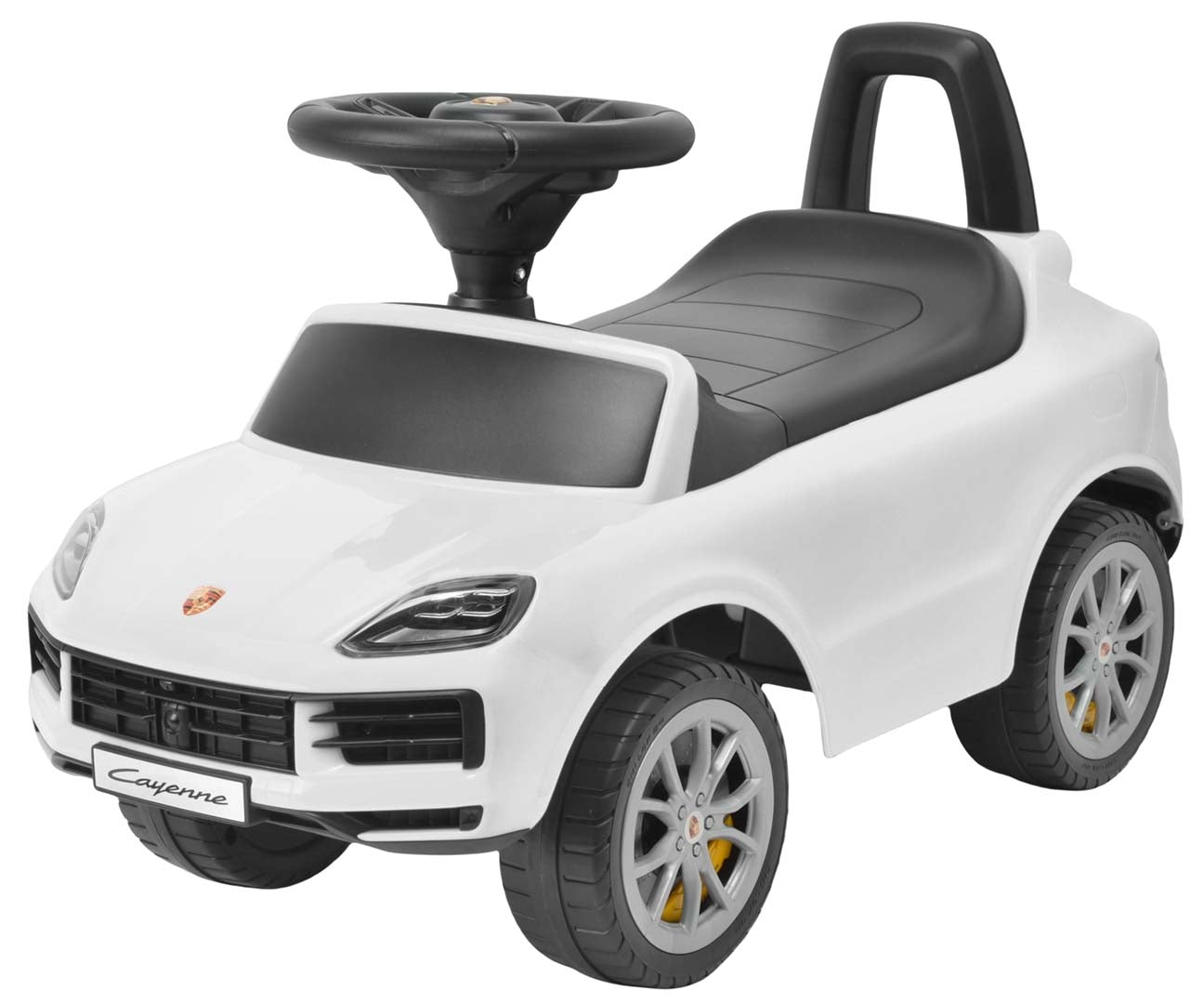 Potkuauto Porsche Cayenne S valkoinen 12–36 kk - Ride-ons - Lasten ajoneuvot