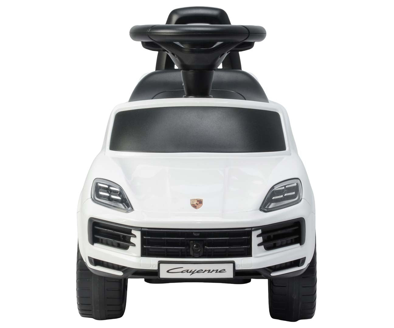 Potkuauto Porsche Cayenne S valkoinen 12–36 kk - Ride-ons - Lasten ajoneuvot