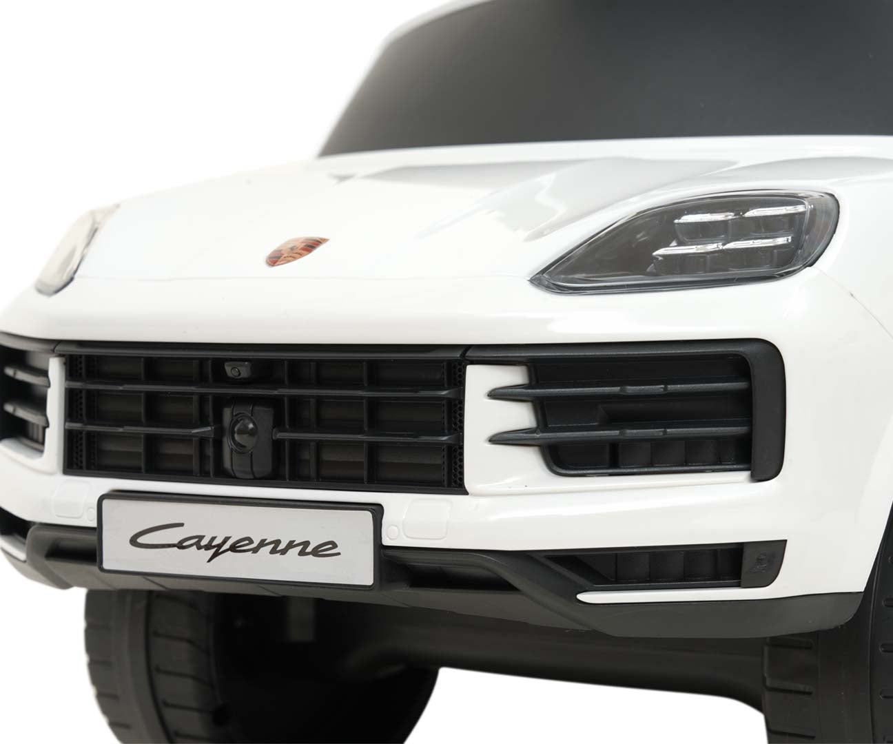Potkuauto Porsche Cayenne S valkoinen 12–36 kk - Ride-ons - Lasten ajoneuvot