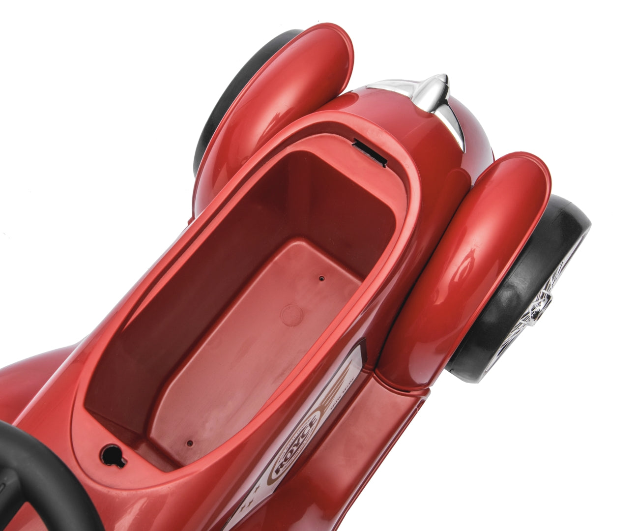 Retro potkuauto Royce burgundi 12–36 kk - Ride-ons - Lasten ajoneuvot
