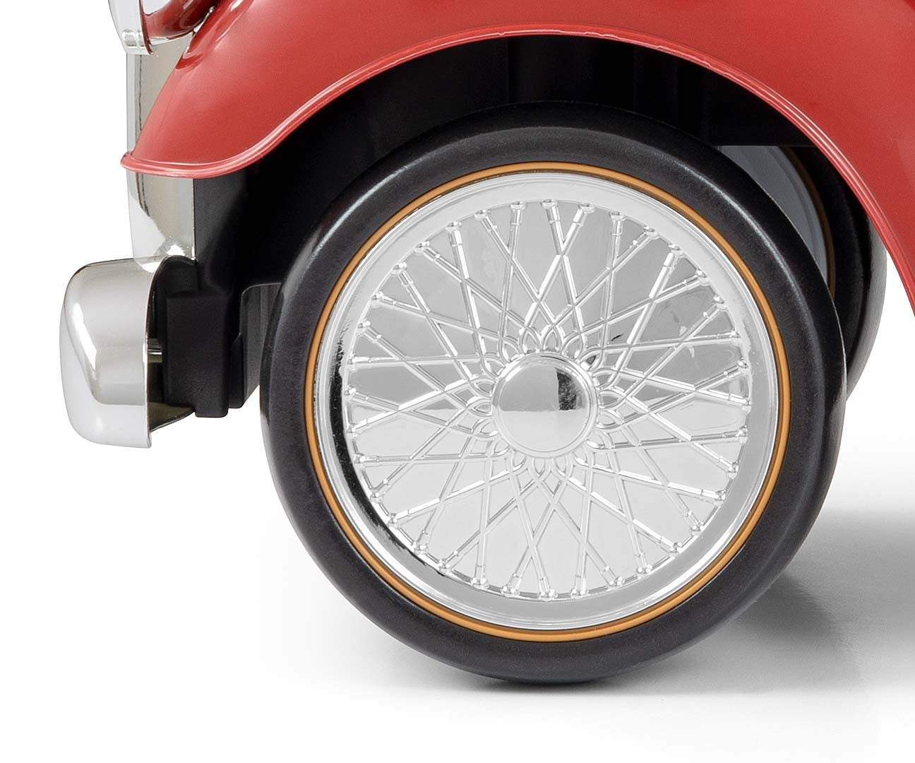 Retro potkuauto Royce burgundi 12–36 kk - Ride-ons - Lasten ajoneuvot