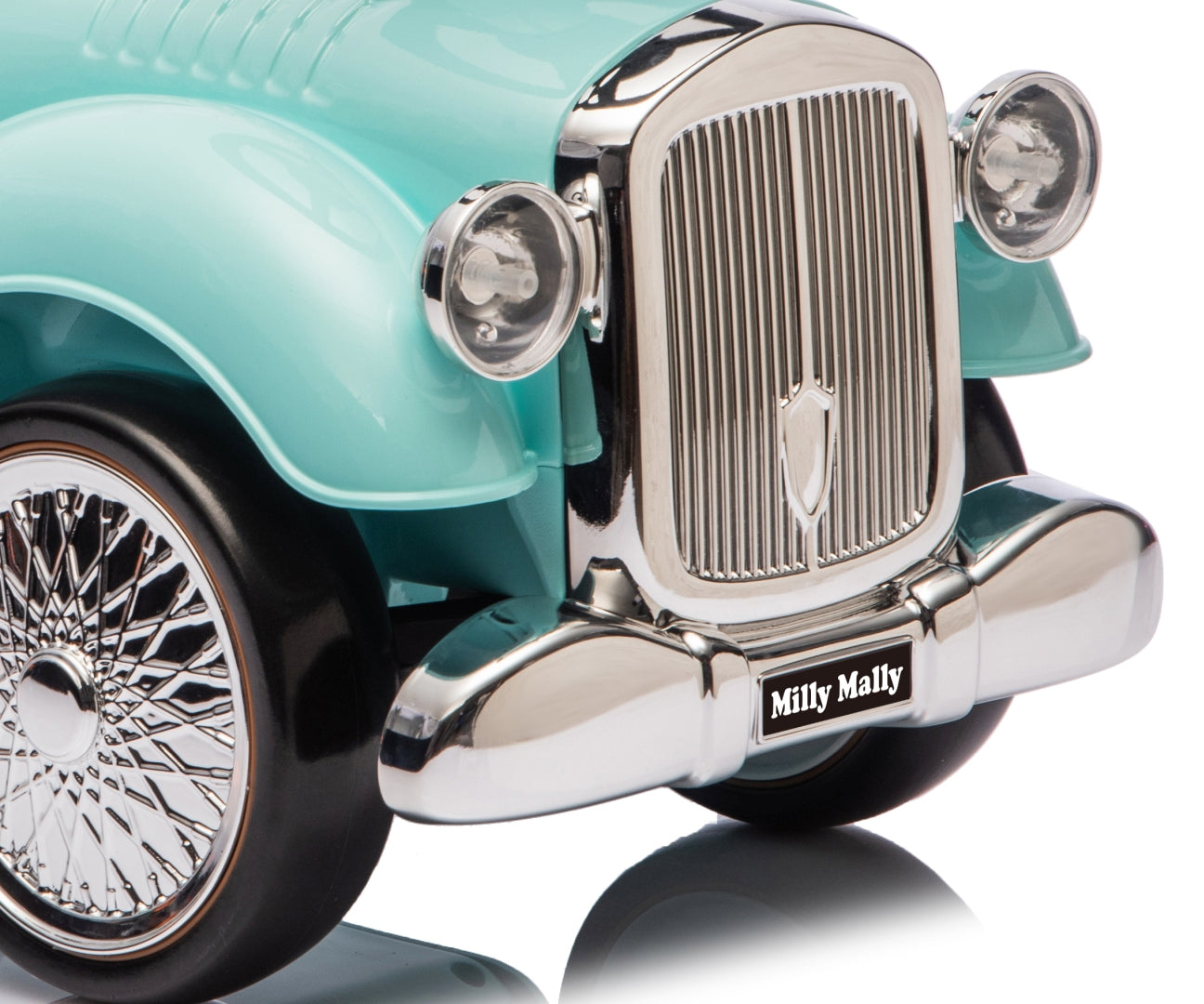 Royce-retropotkuauto, minttu, 12–36 kk - Ride-ons - Lasten ajoneuvot