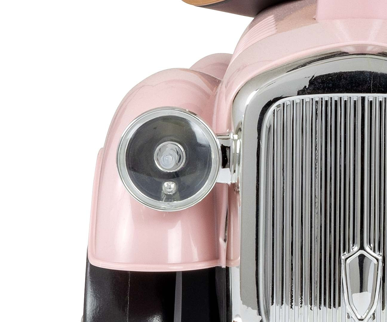 Royce-retropotkuauto, vaaleanpunainen, 12–36 kk - Ride-ons - Lasten ajoneuvot