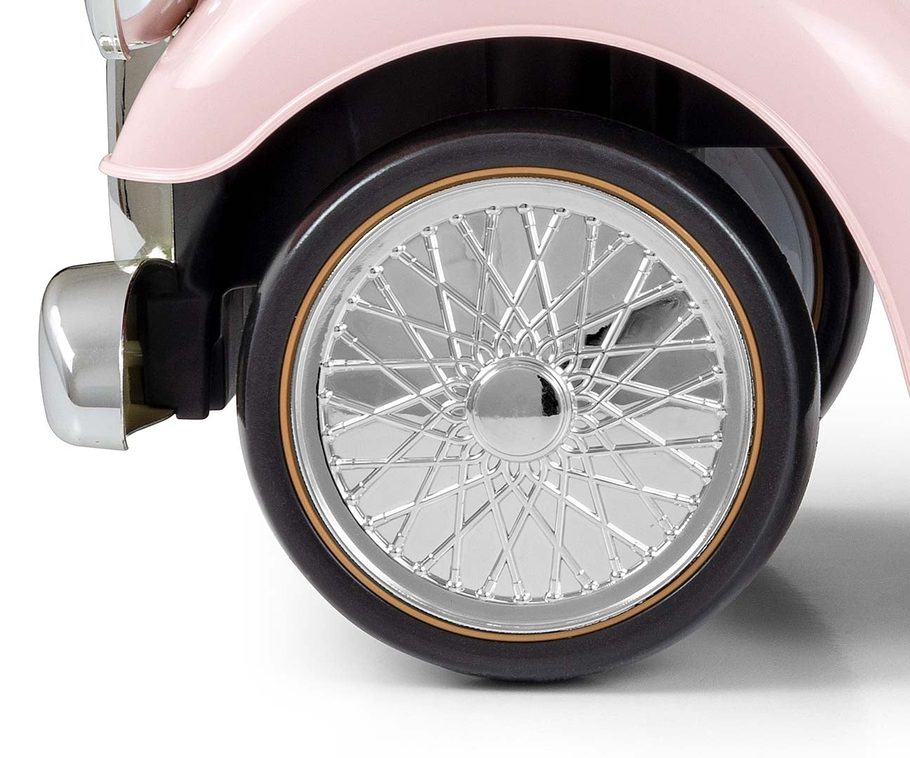 Royce-retropotkuauto, vaaleanpunainen, 12–36 kk - Ride-ons - Lasten ajoneuvot