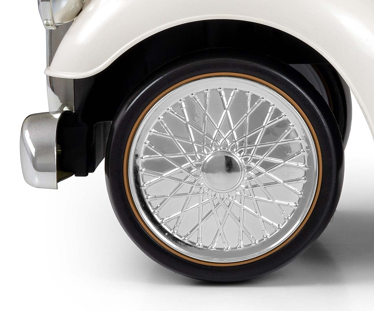 Royce-retropotkuauto, valkoinen, 12–36 kk - Ride-ons - Lasten ajoneuvot
