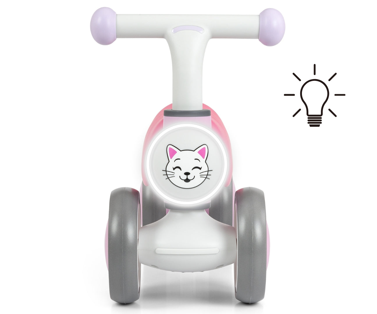 Lasten potkuauto York pinkki kissa 12–36 kk - Ride-ons - Lasten ajoneuvot