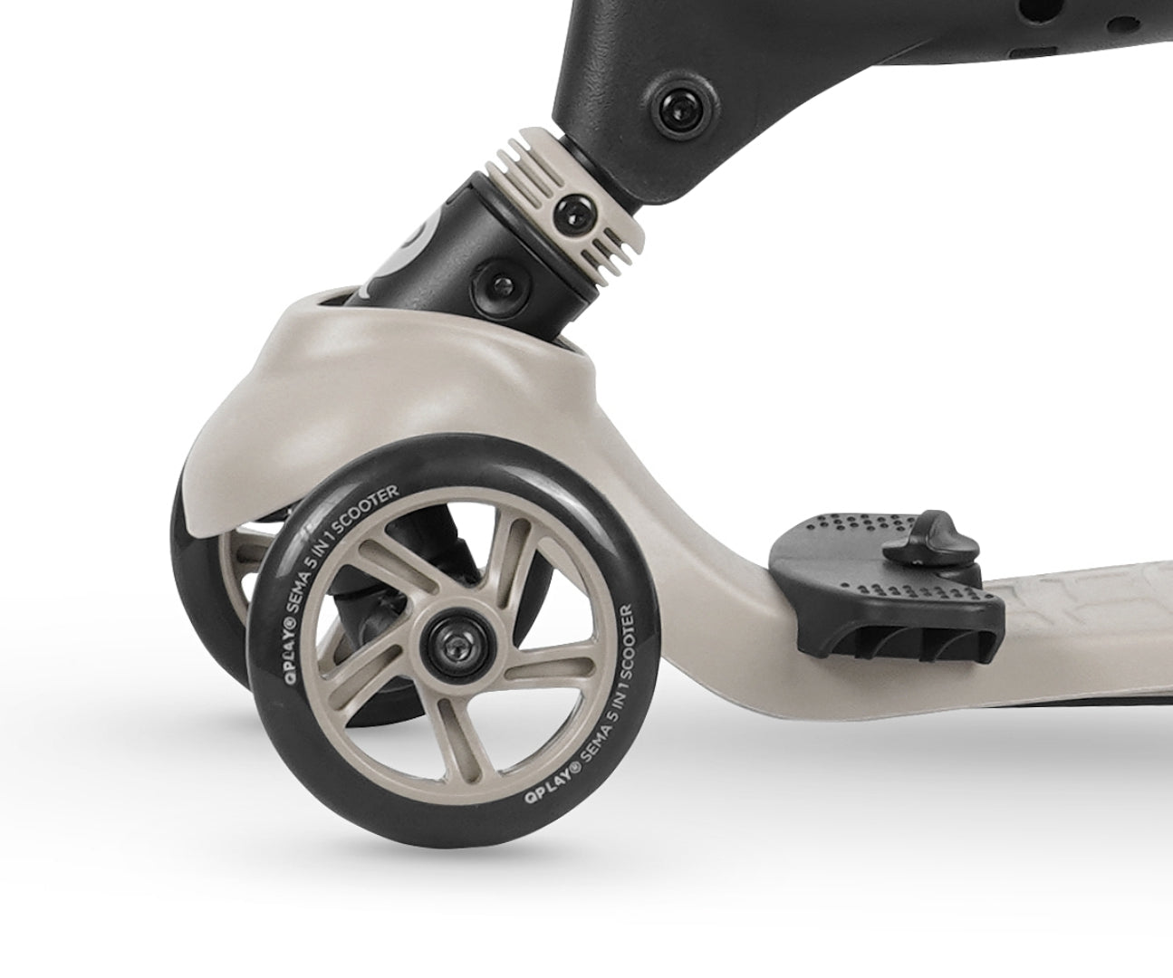 Sema 3-in-1 lasten potkulauta beige 1–6 v - Potkulaudat - Lasten ajoneuvot