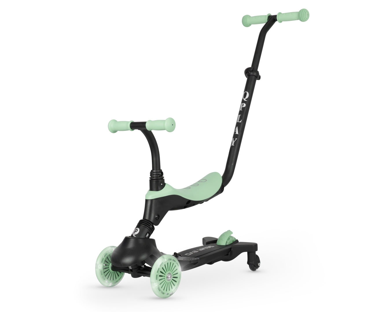 Sema Evo 3-in-1 lasten potkulauta vihreä 1–6 v - Potkulaudat - Lasten ajoneuvot