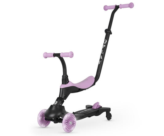 Sema Evo 3-in-1 lasten potkulauta violetti 1–6 v - Potkulaudat - Lasten ajoneuvot