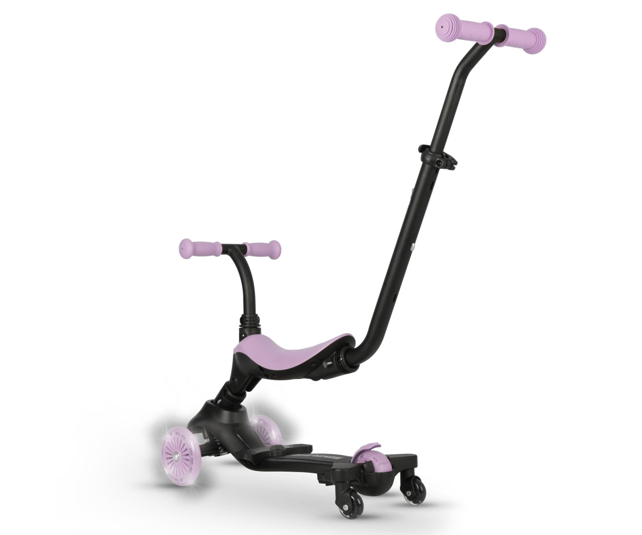 Sema Evo 3-in-1 lasten potkulauta violetti 1–6 v - Potkulaudat - Lasten ajoneuvot