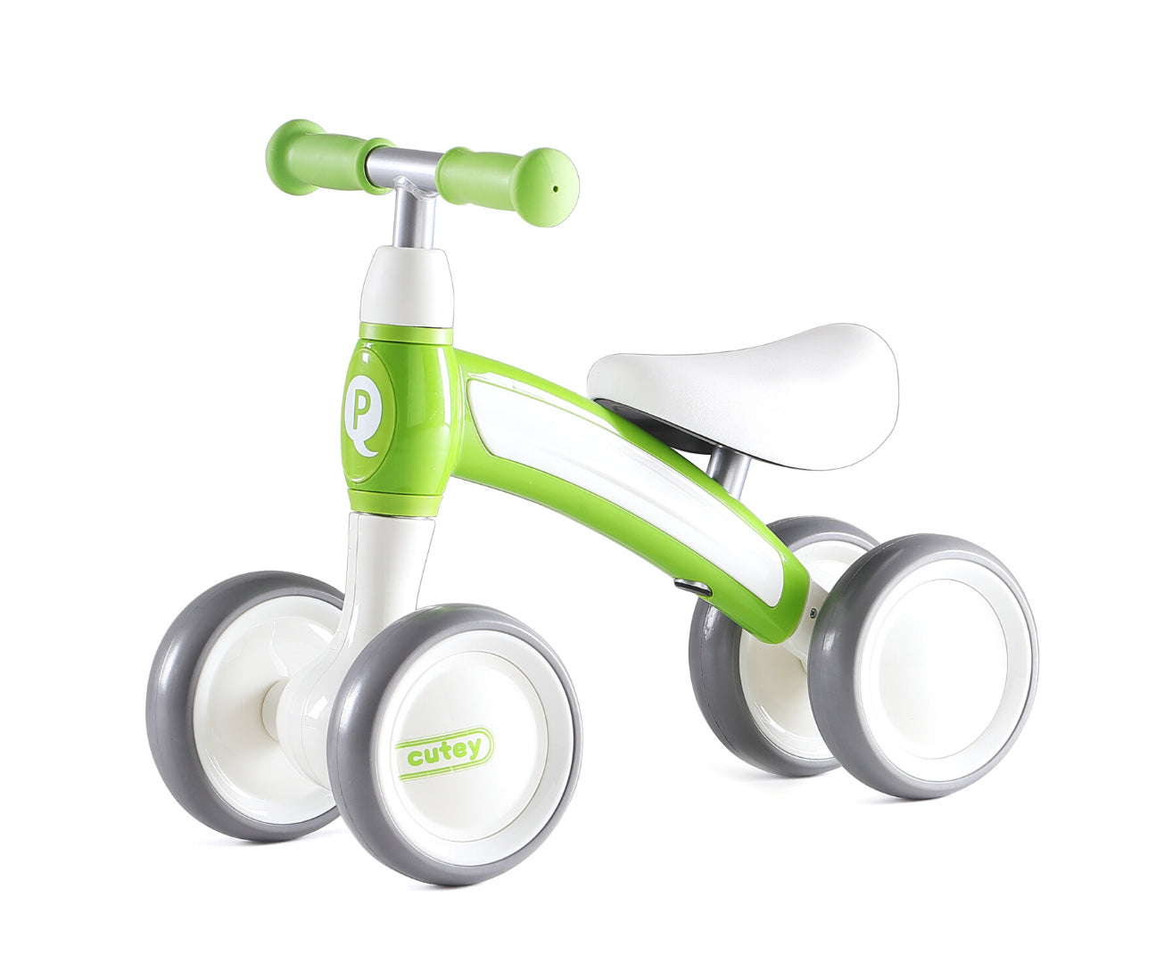 Cutey-potkuauto, vihreä, 1–3 vuotta - Ride-ons - Lasten ajoneuvot