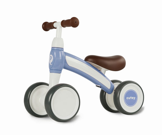 Cutey Retro -potkuauto, sininen, 1–3 vuotta - Ride-ons - Lasten ajoneuvot