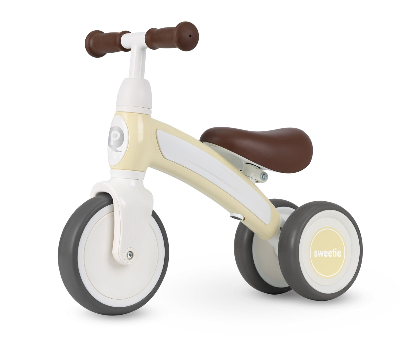 Qplay Sweetie -potkuauto, kerma - Ride-ons - Lasten ajoneuvot