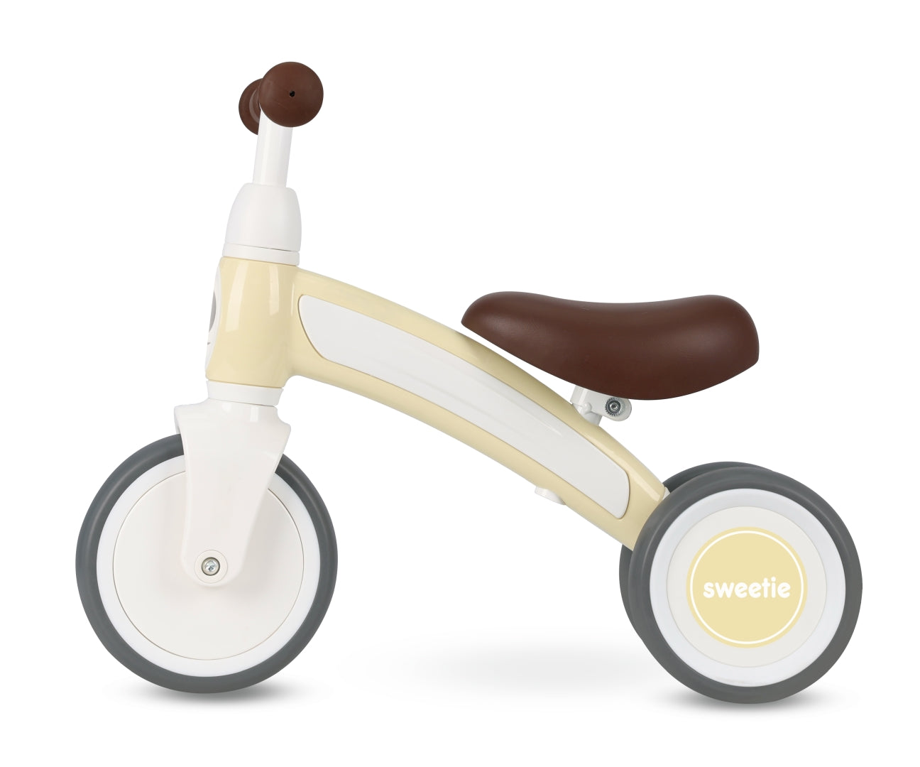 Qplay Sweetie -potkuauto, kerma - Ride-ons - Lasten ajoneuvot