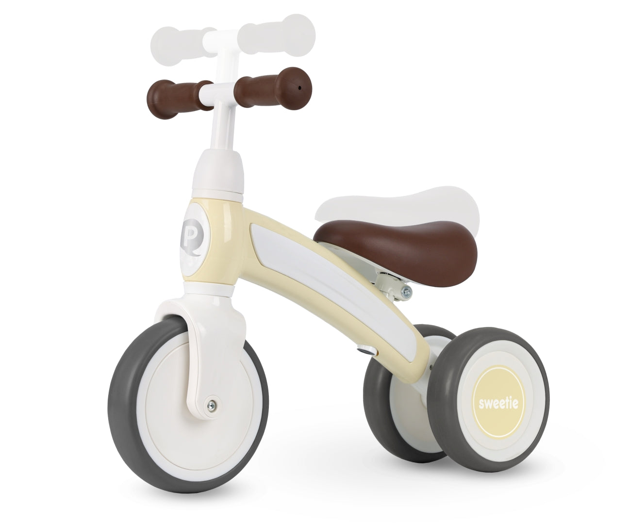 Qplay Sweetie -potkuauto, kerma - Ride-ons - Lasten ajoneuvot