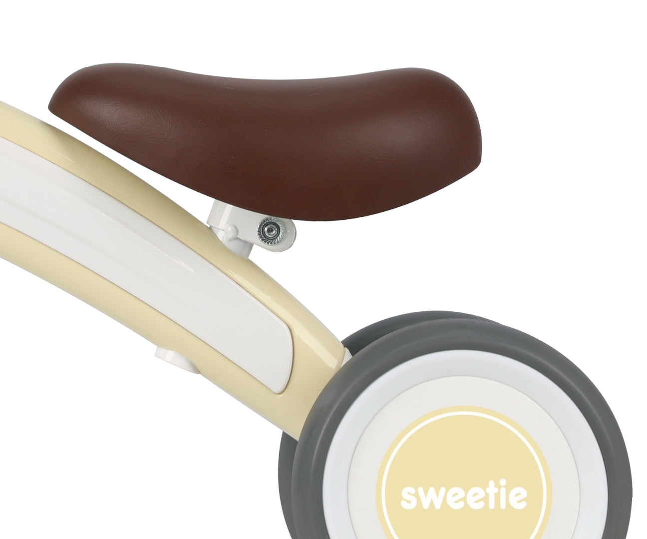 Qplay Sweetie -potkuauto, kerma - Ride-ons - Lasten ajoneuvot