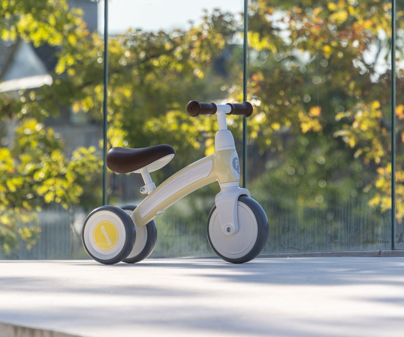 Qplay Sweetie -potkuauto, kerma - Ride-ons - Lasten ajoneuvot