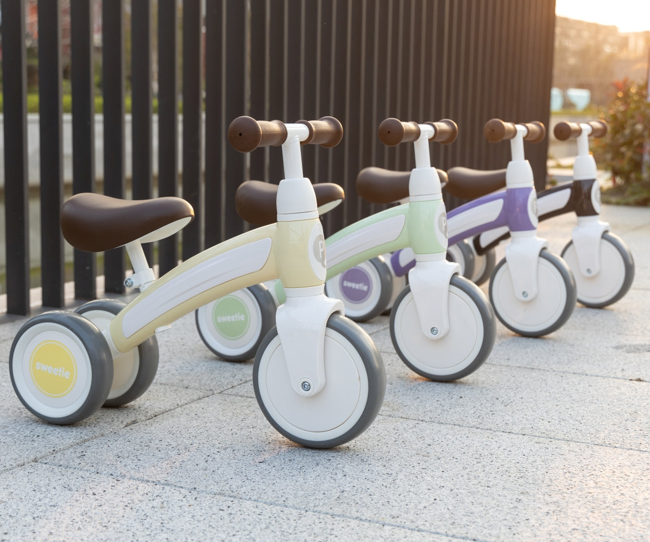 Qplay Sweetie -potkuauto, kerma - Ride-ons - Lasten ajoneuvot
