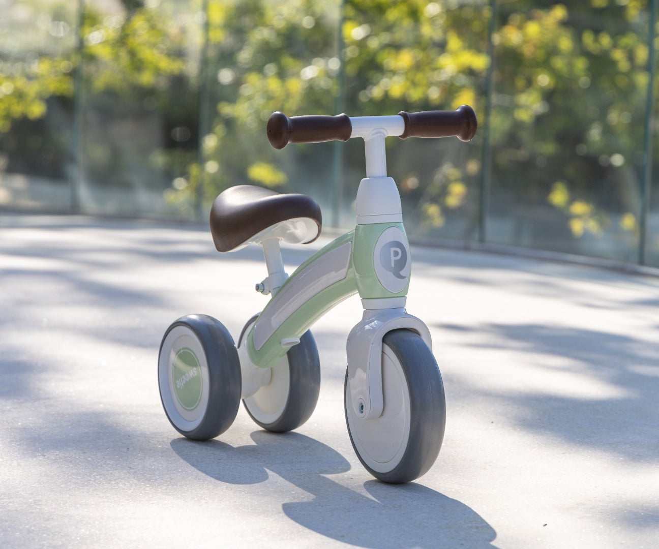 Qplay Sweetie -potkuauto, minttu - Ride-ons - Lasten ajoneuvot