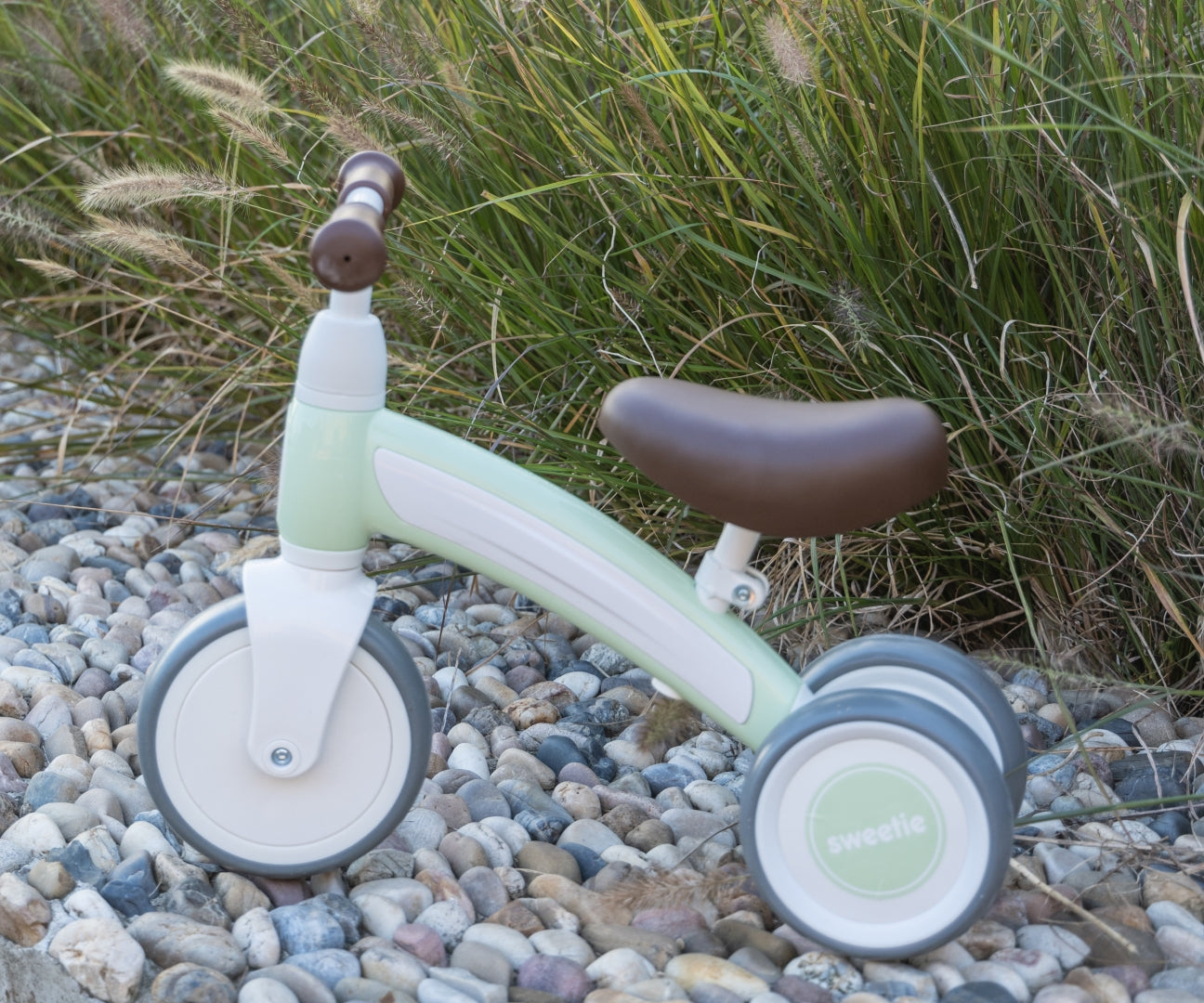 Qplay Sweetie -potkuauto, minttu - Ride-ons - Lasten ajoneuvot