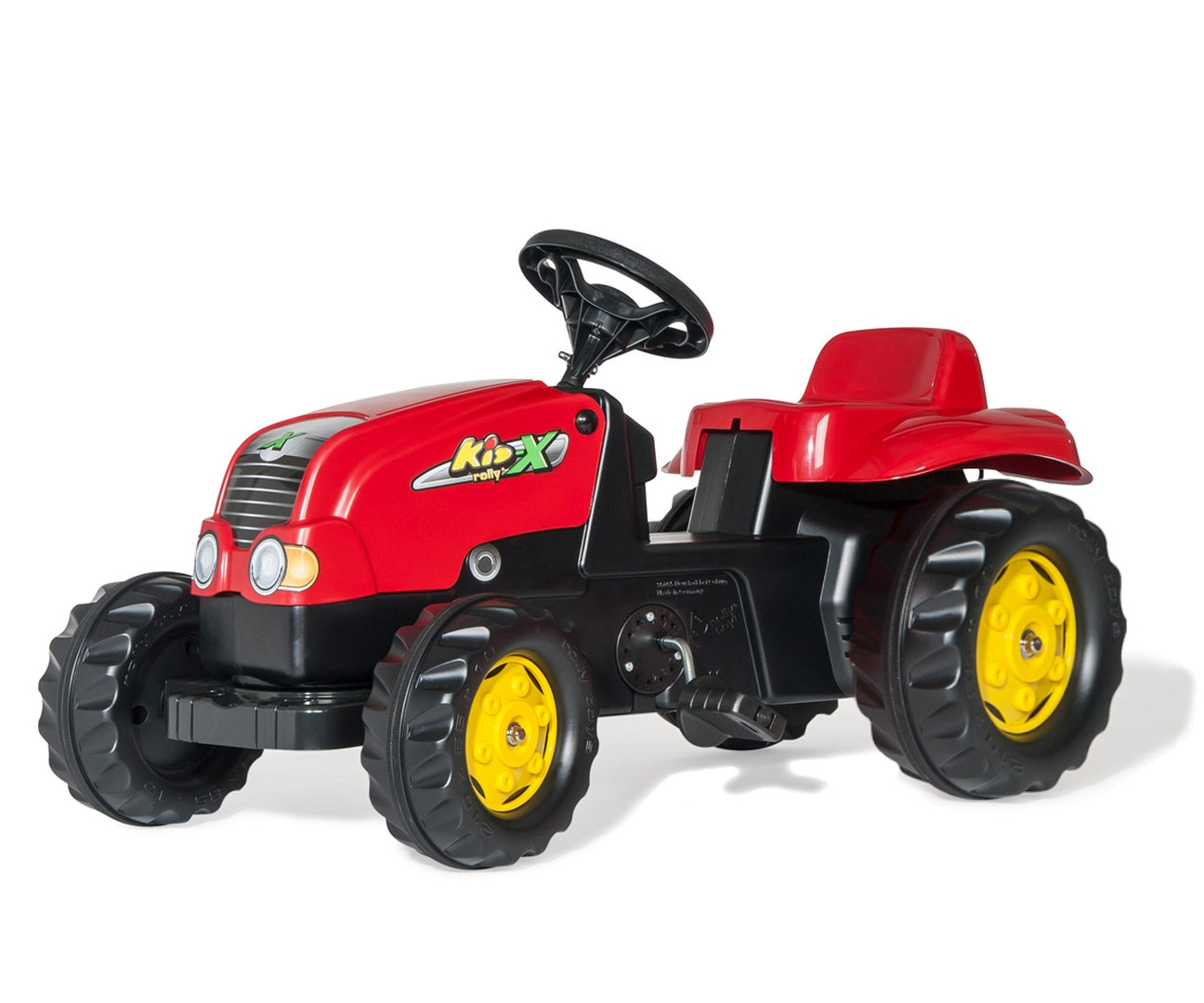 Rolly Kid -polkutraktori peräkärryllä, punainen, 2,5–5 vuotta - Ride-ons - Lasten ajoneuvot