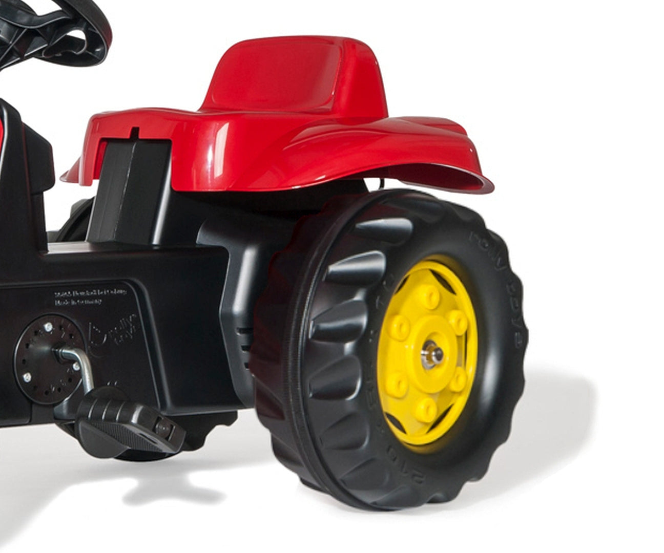Rolly Kid -polkutraktori peräkärryllä, punainen, 2,5–5 vuotta - Ride-ons - Lasten ajoneuvot