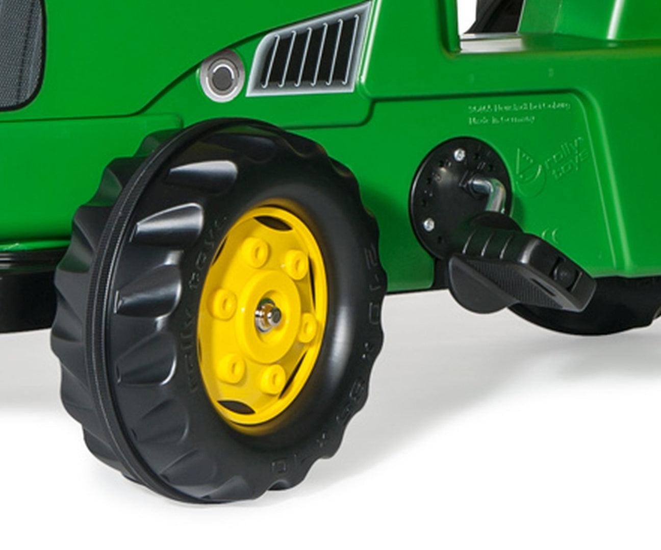 Rolly Kid John Deere -polkutraktori peräkärryllä, 2,5–5 vuotta - Ride-ons - Lasten ajoneuvot