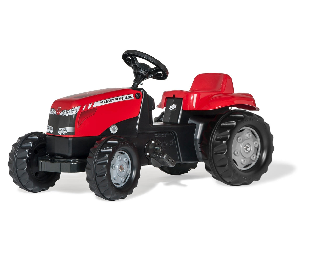 Rolly Kid Massey Ferguson -polkutraktori perävaunulla, 2,5–5 v - Ride-ons - Lasten ajoneuvot