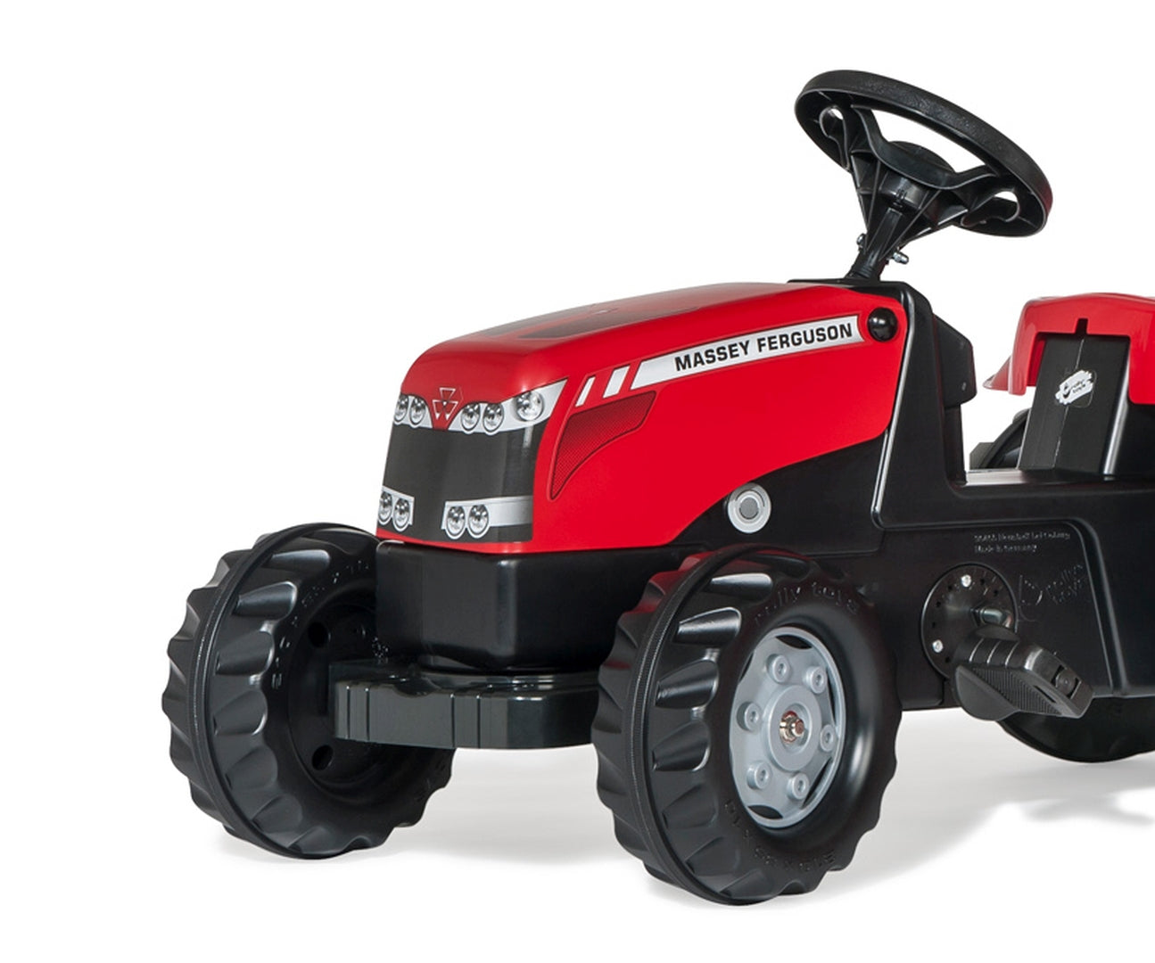 Rolly Kid Massey Ferguson -polkutraktori perävaunulla, 2,5–5 v - Ride-ons - Lasten ajoneuvot
