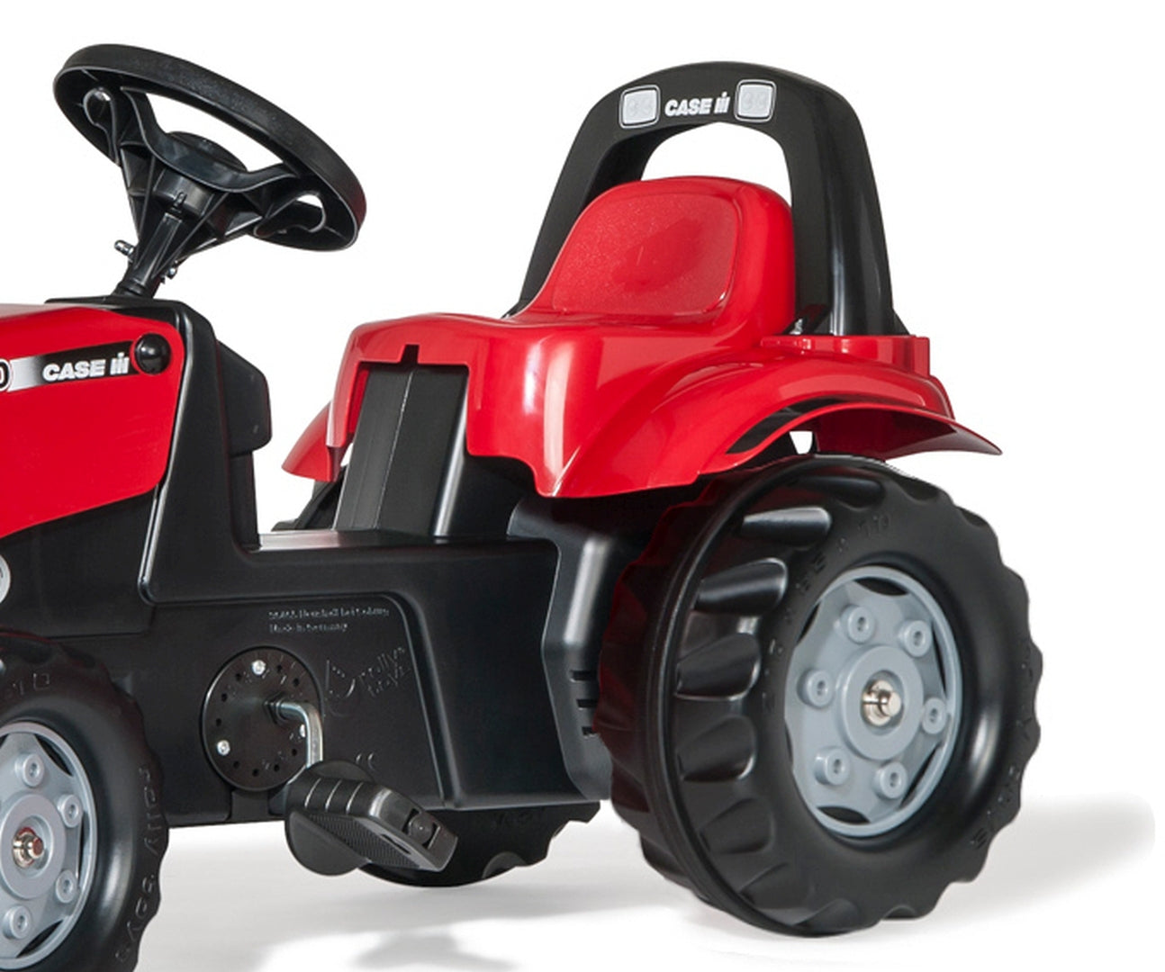 Rolly Kid Case 1170 CVX -polkutraktori peräkärryllä, 2,5–5 vuotta - Ride-ons - Lasten ajoneuvot