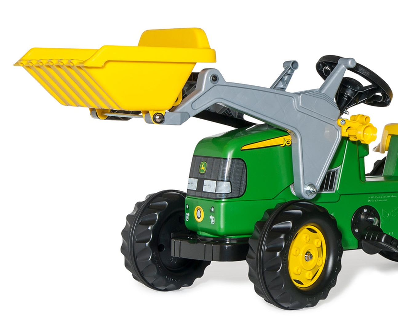 Rolly Kid John Deere -polkutraktori etukuormaajalla ja peräkärryllä, 30 kk–5 vuotta - Ride-ons - Lasten ajoneuvot