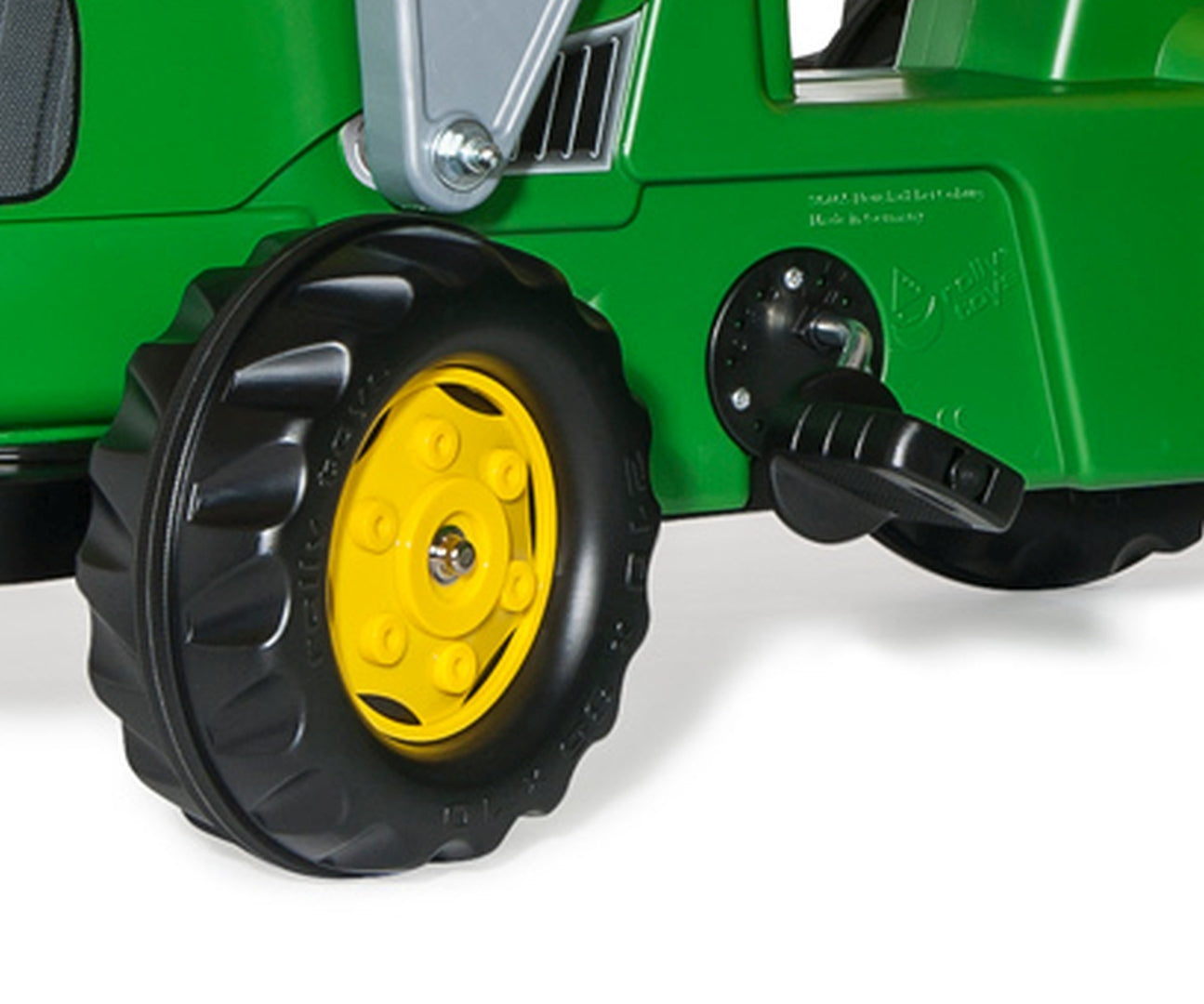 Rolly Kid John Deere -polkutraktori etukuormaajalla ja peräkärryllä, 30 kk–5 vuotta - Ride-ons - Lasten ajoneuvot