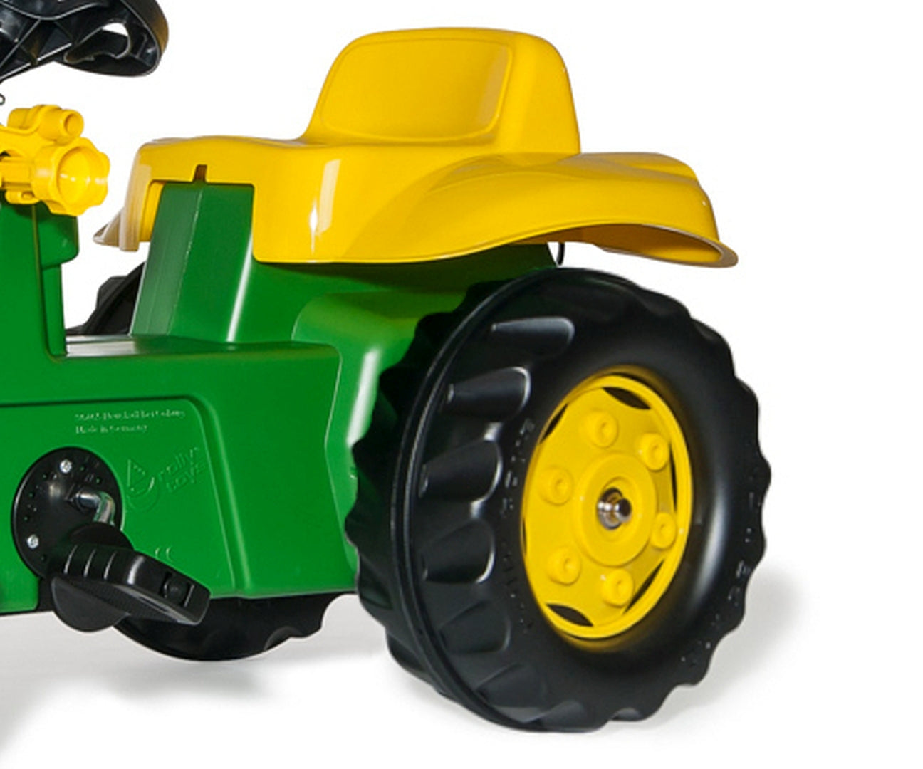 Rolly Kid John Deere -polkutraktori etukuormaajalla ja peräkärryllä, 30 kk–5 vuotta - Ride-ons - Lasten ajoneuvot