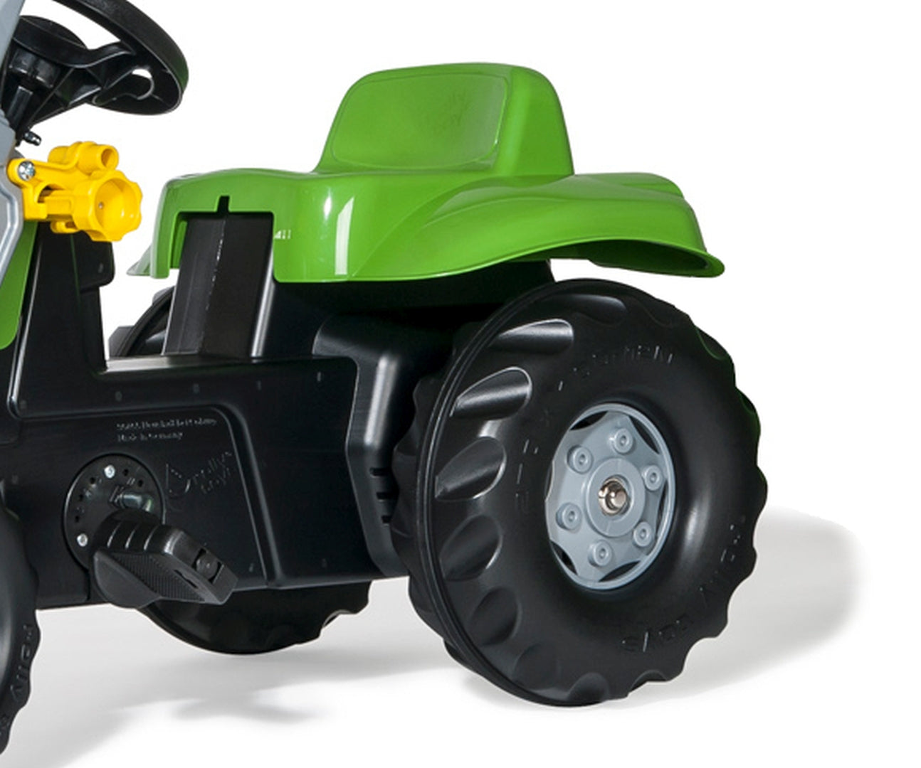 Rolly Kid X -polkutraktori etukuormaajalla ja peräkärryllä, vihreä, 2,5–5 vuotta - Ride-ons - Lasten ajoneuvot