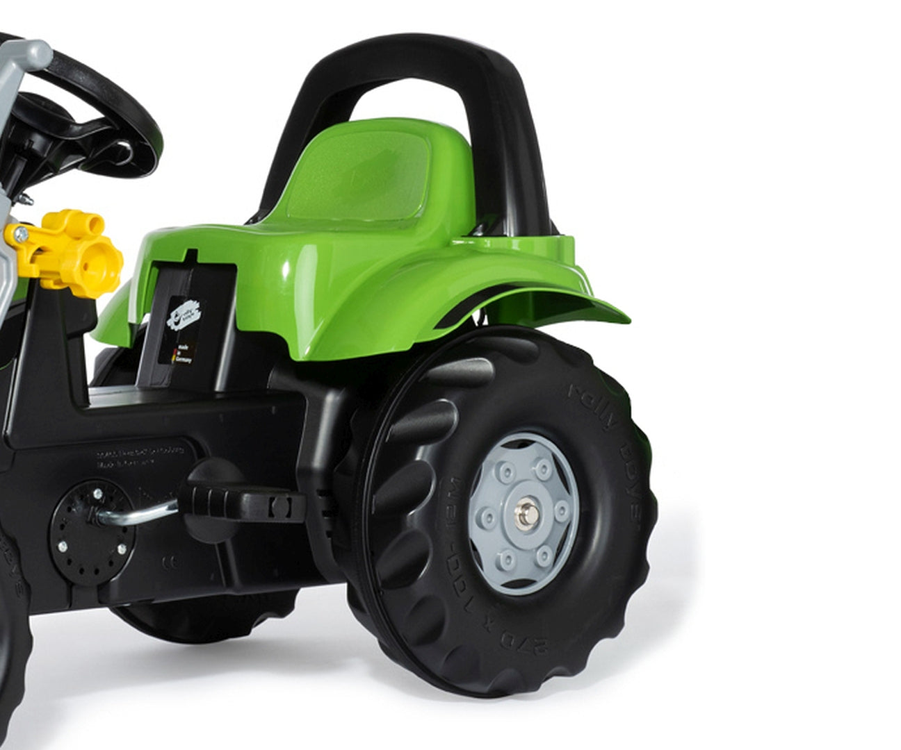 Rolly Kid Deutz-Fahr 5115G TB -polkutraktori etukuormaajalla ja peräkärryllä, 2,5–5 vuotta - Ride-ons - Lasten ajoneuvot