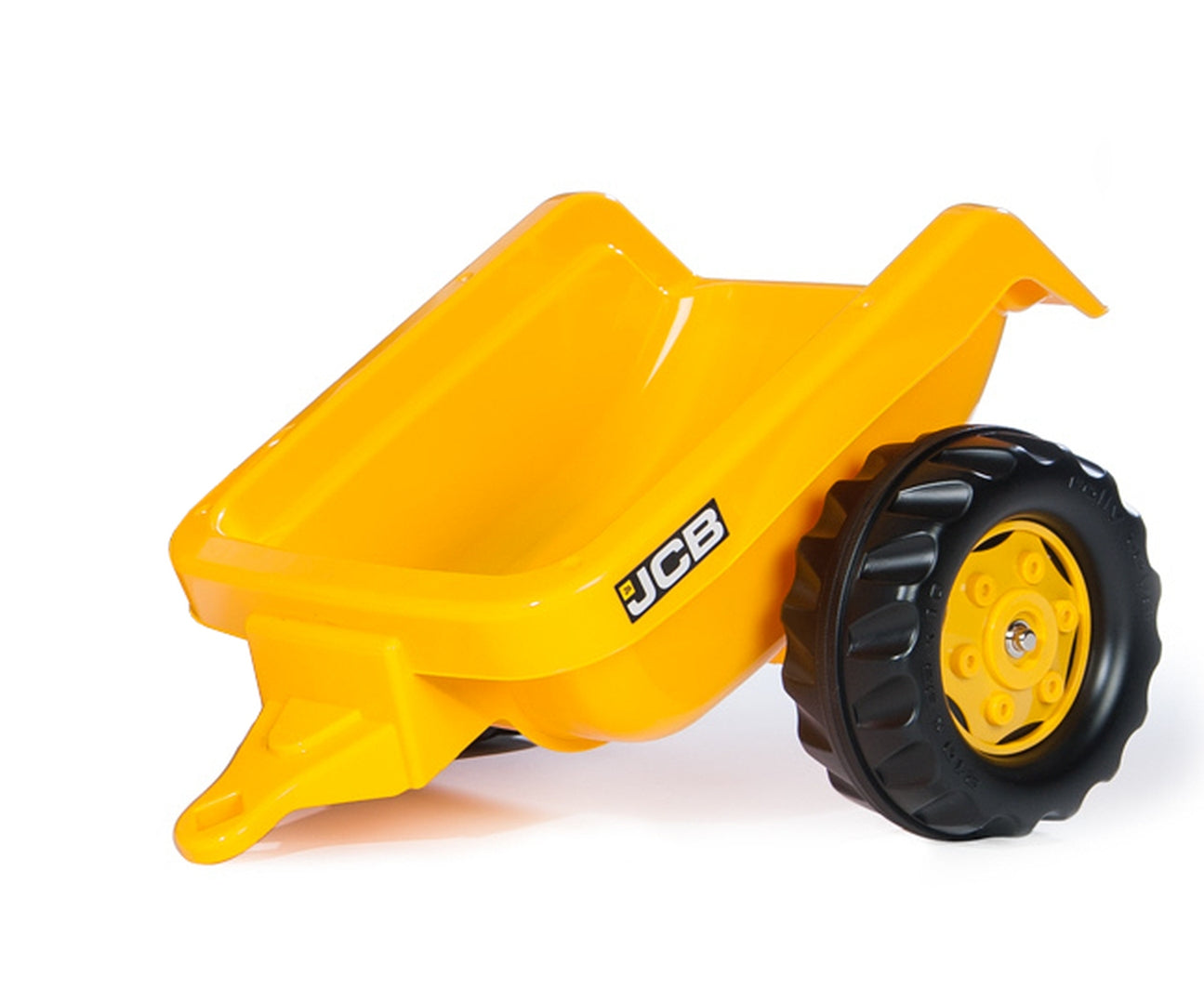 Rolly Kid JCB -polkutraktori etukuormaajalla ja peräkärryllä, 30 kk–5 vuotta - Ride-ons - Lasten ajoneuvot