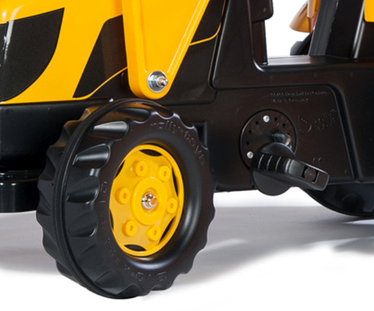 Rolly Kid JCB -polkutraktori etukuormaajalla ja peräkärryllä, 30 kk–5 vuotta - Ride-ons - Lasten ajoneuvot