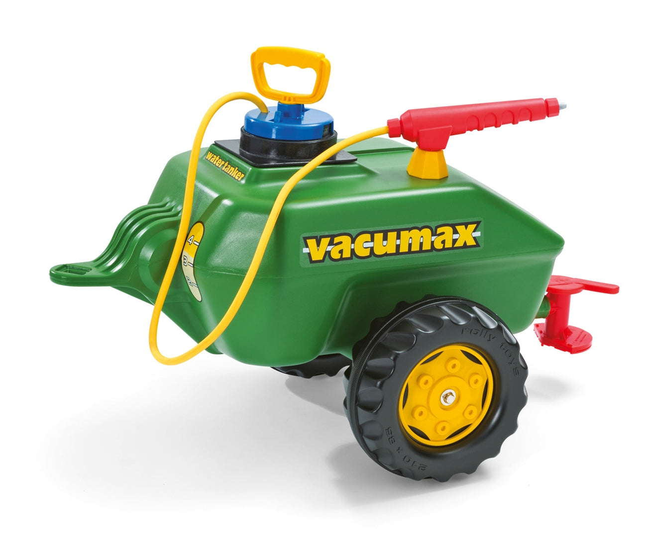 Rolly Vacumax -vesisäiliöperäkärry pumpulla, vihreä, 3+ vuotta - Ride-ons - Lasten ajoneuvot