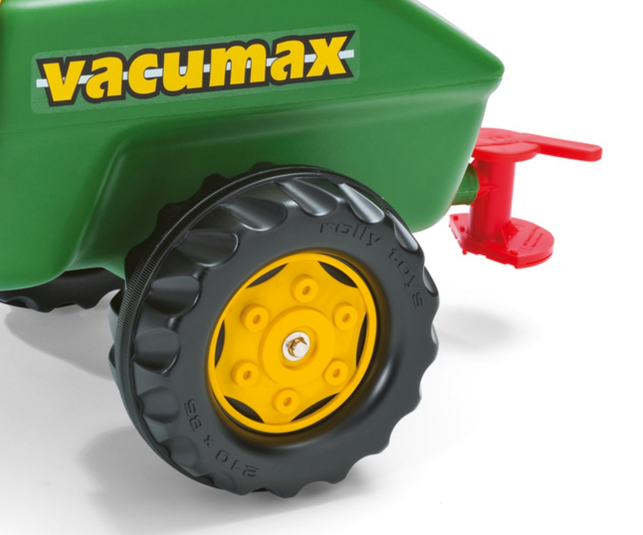 Rolly Vacumax -vesisäiliöperäkärry pumpulla, vihreä, 3+ vuotta - Ride-ons - Lasten ajoneuvot