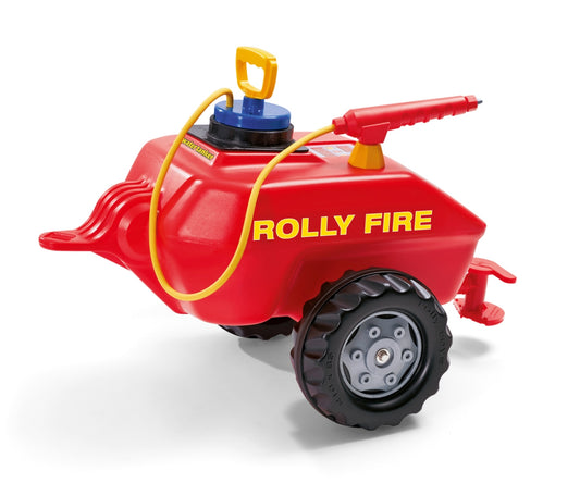 Rolly Vacumax Fire -vesisäiliö pumpulla ja ruiskulla, punainen, 3–10 vuotta - Ride-ons - Lasten ajoneuvot