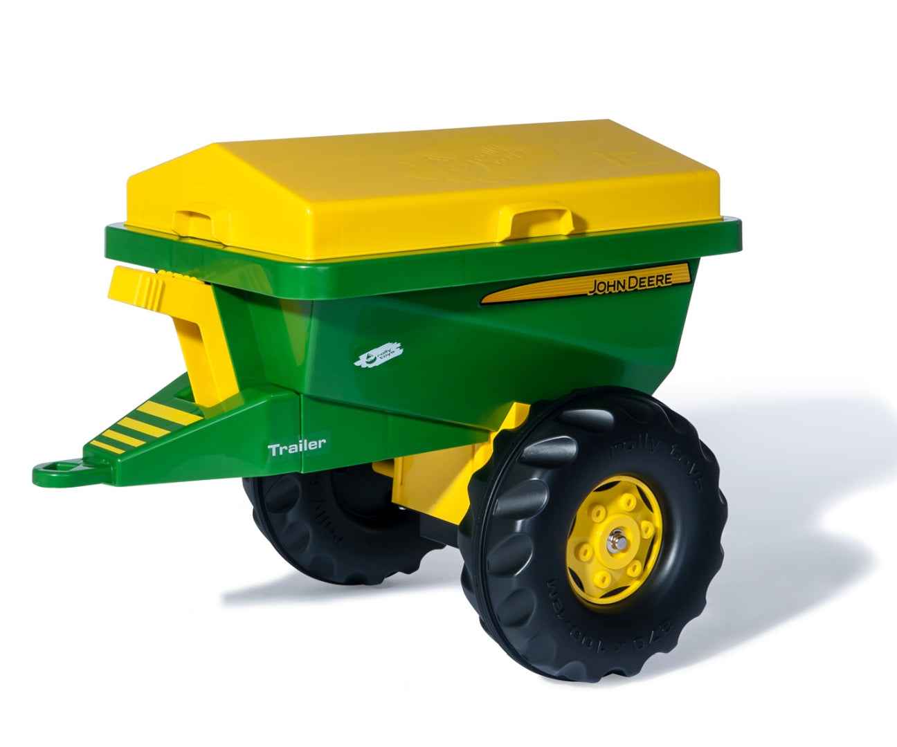 Rolly Streumax John Deere -kylvö- ja hiekoitusperäkärry, 3–10 vuotta - Ride-ons - Lasten ajoneuvot